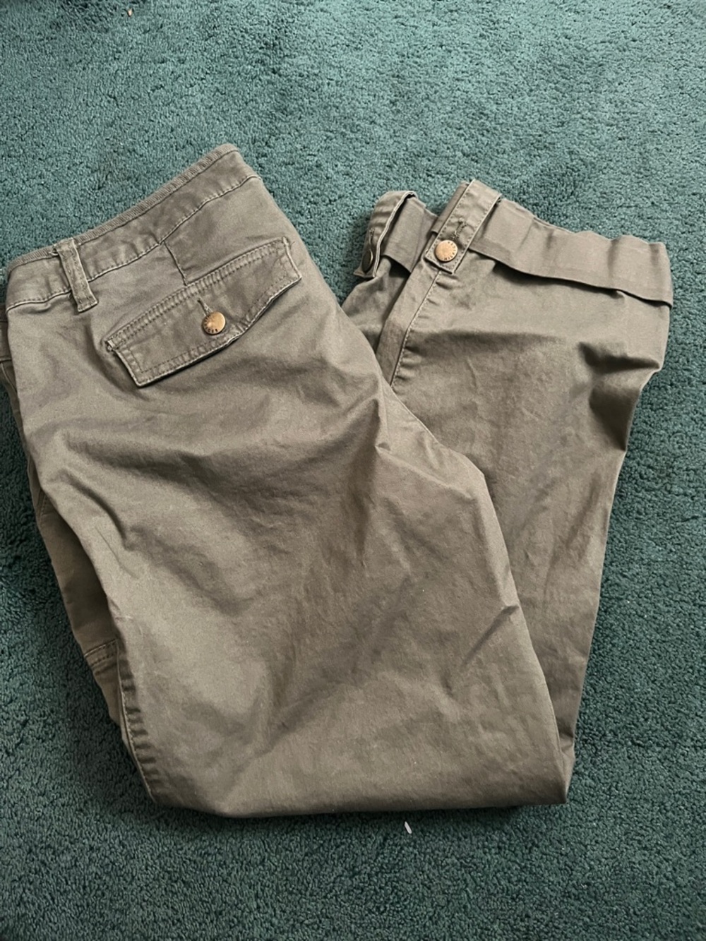 Women’s Tommy Hillfiger Olive Green Casual Pants